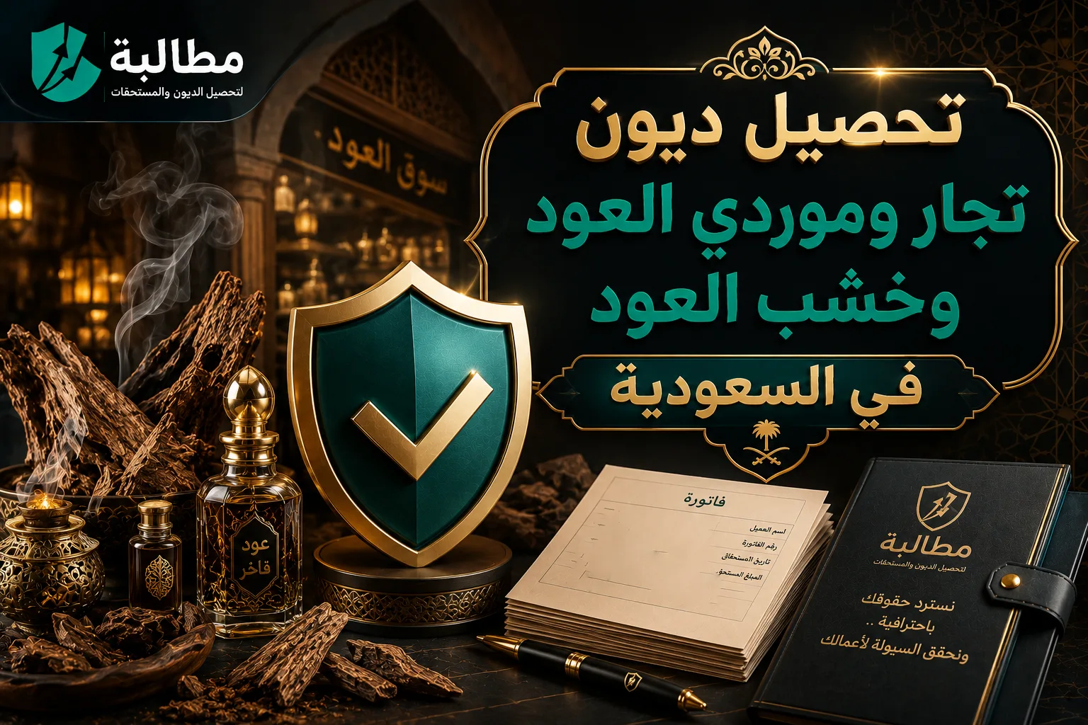 تحصيل ديون تجار وموردي العود وخشب العود في السعودية