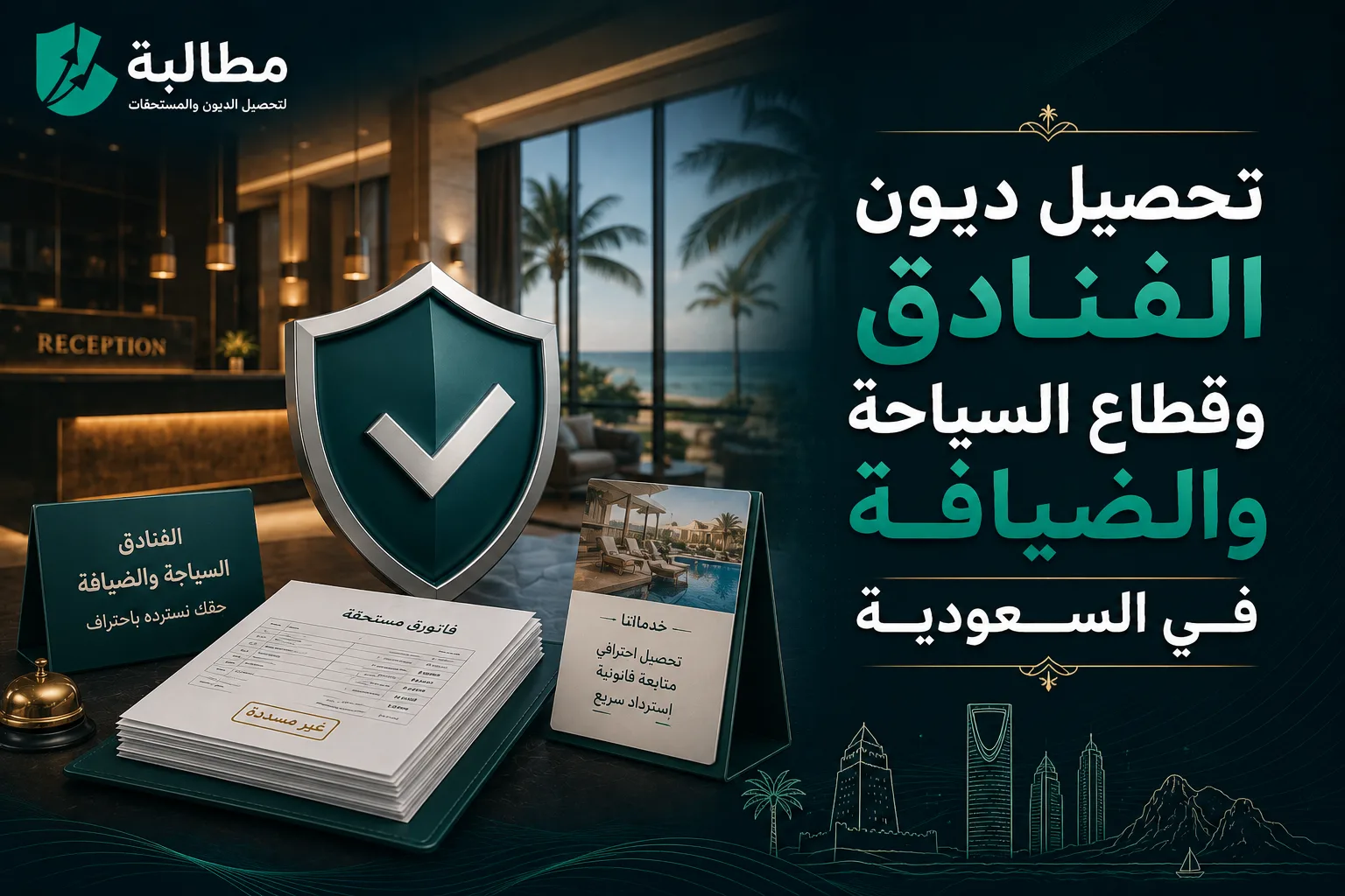 تحصيل ديون الفنادق وقطاع السياحة والضيافة في السعودية